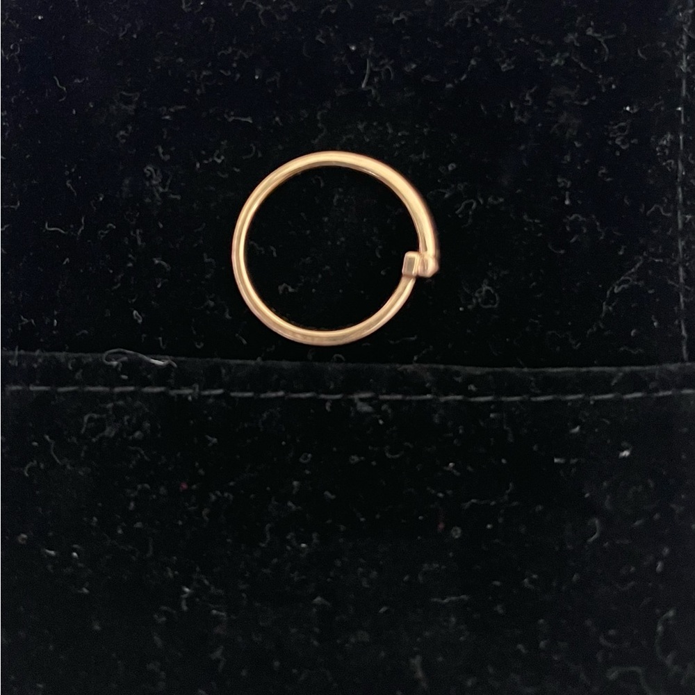 Tiffany & Co. Rose Gold T1 ring with Diamonds, 2.5mm